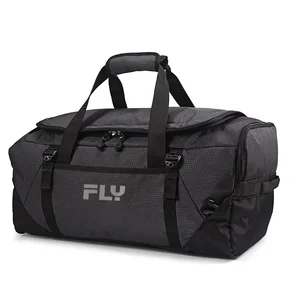 Large Capacity Custom Men Sports Fitness Weekend Travel Duffle Bag With Shoes Compartment Convertible Tote Backpack Duffel Bag