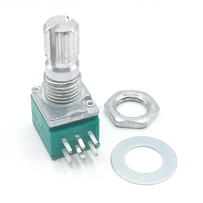 9mm Rotary Dual Potentiometer B103 Potentiometer 1k 2k 5k 10k 50k 100k