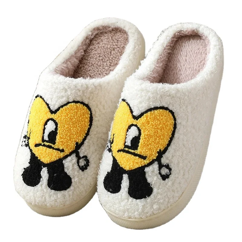 Warm and Stylish: Germany Winter Thick Bottom Plush Slippers