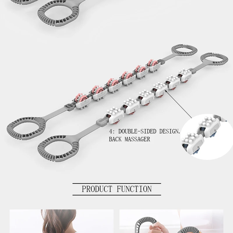 Shoulder Cervical Spine Back Dredging Meridians Ball Back Manual Roller