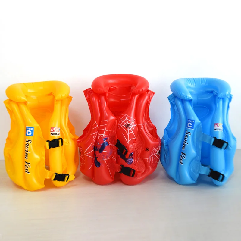 Красивый дизайн ПВХ, детский надувной спасательный жилет для плавания