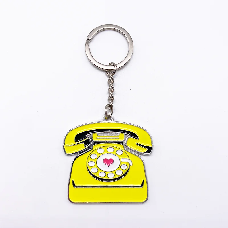 Wholesale no minimum restrictions custom  logo Promotional Gift blank metal keychains manufacture