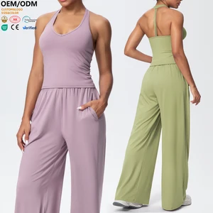 XW-7133 New Wholesale Women's Clothing Custom Activewear Women Breathable Sportswear Workout Vest Tops for Ladies Casual