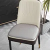 Cojín de silla de cuero - gris