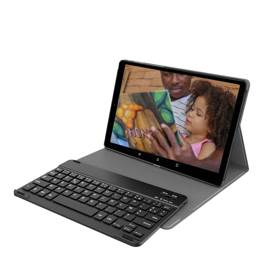 Tablet Pc Android 10.0 Murah Oem 10 Inci Tablet Oem Anak-anak Dengan Casing Keyboard