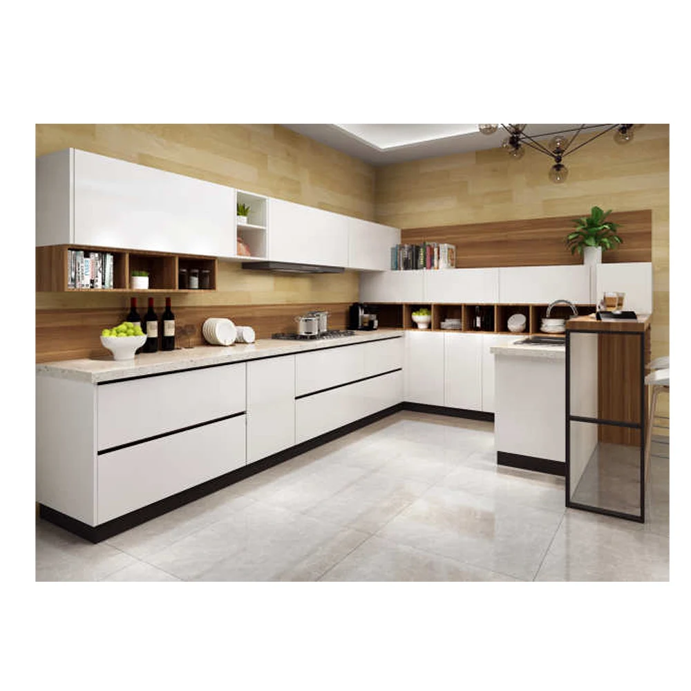Modern Classic Kitchen Furniture Solid Wood Kitchen