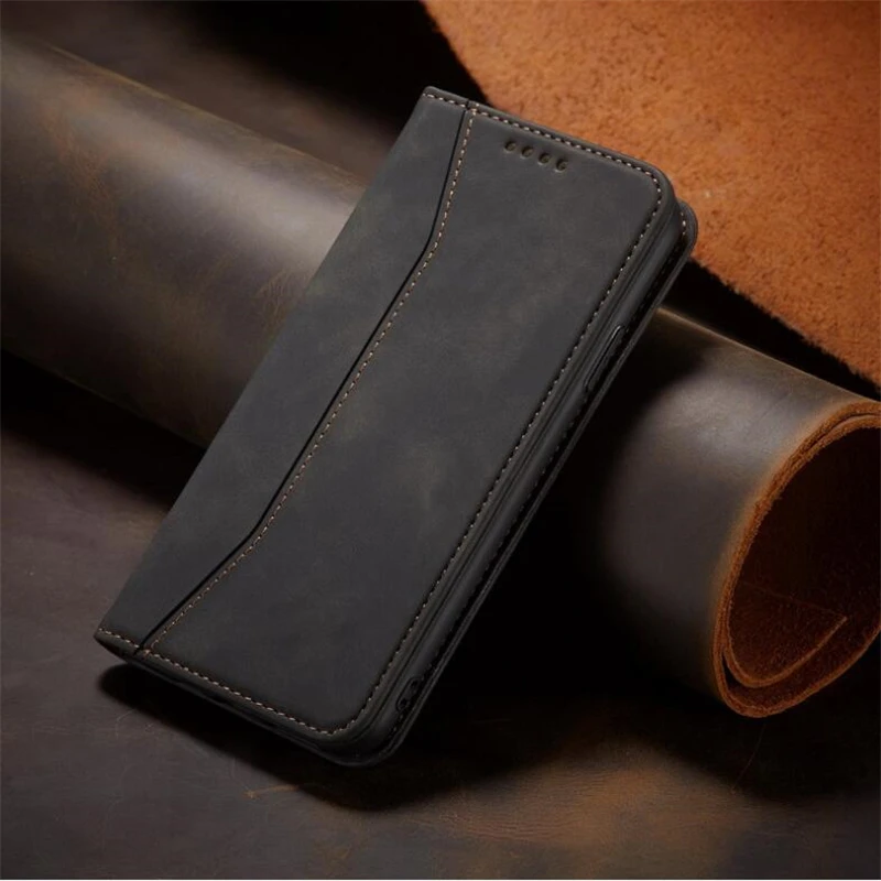 Luxury Flip Wallet Leather Case For Iphone Pro Max Plus Pro