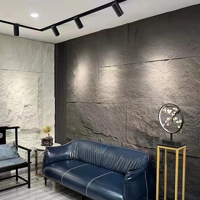 Pu Background PU Stone Lightweight Polyurethane Foam PU Rock Wall Panel Sheet ...
