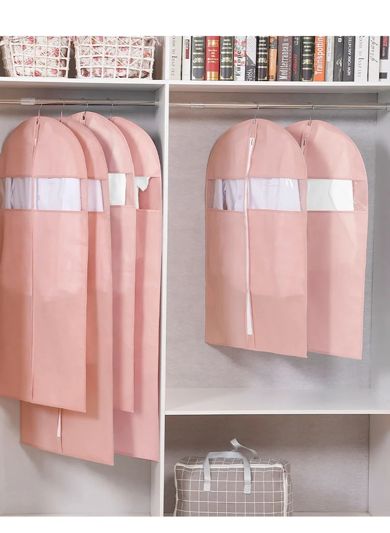 Топ продаж Роскошная Одежда Костюм сумка с вешалкой платье свадебное платье сумка розовое платье сумки