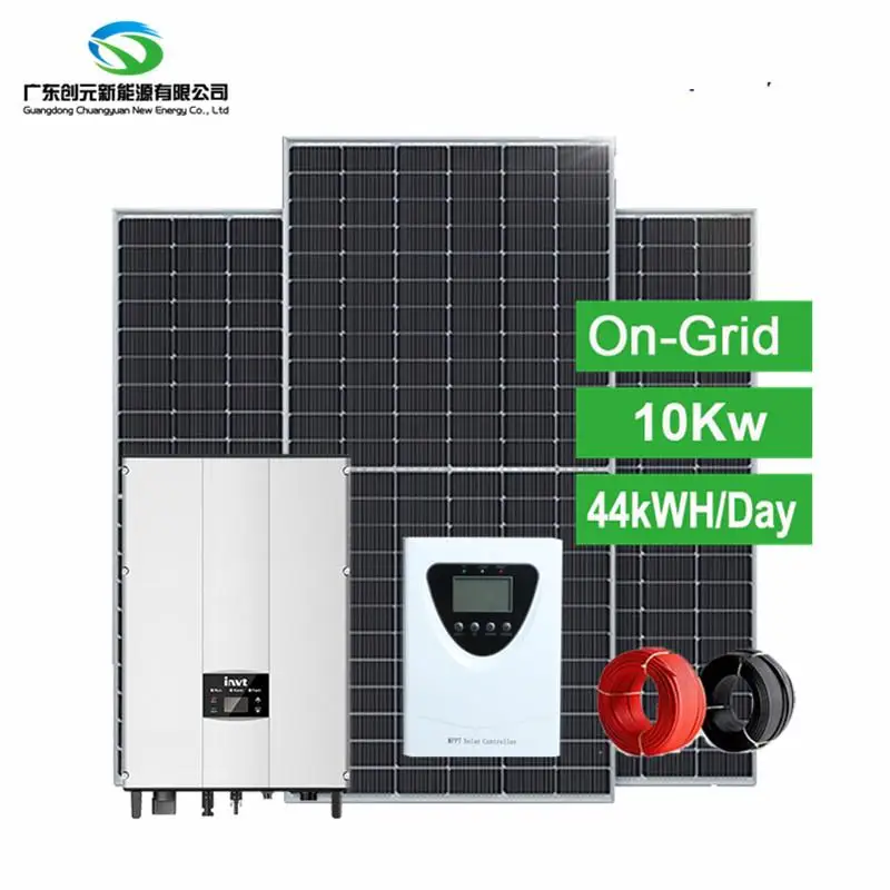 Wifi Monitoring Photovoltaic 10kw Solar Panel Roof Tiles Home Kit Complete 10kva On Grid Solar System Wiki