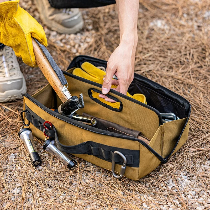 Paquete de almacenamiento de herramientas para acampar Naturehike Bolsas de almacenamiento de accesorios para carpas para acampar al aire libre