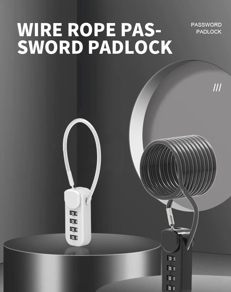 Ultimate Security 4 Digits Password Drawer Combination Lock Intelligent ...