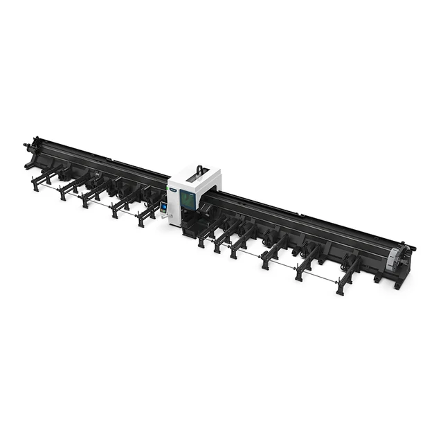 SENFENG High-Speed 3 Chucks 3 Axis Bevelling Optional Auto Feed Automatic Metal Tube Laser Cutting Machine