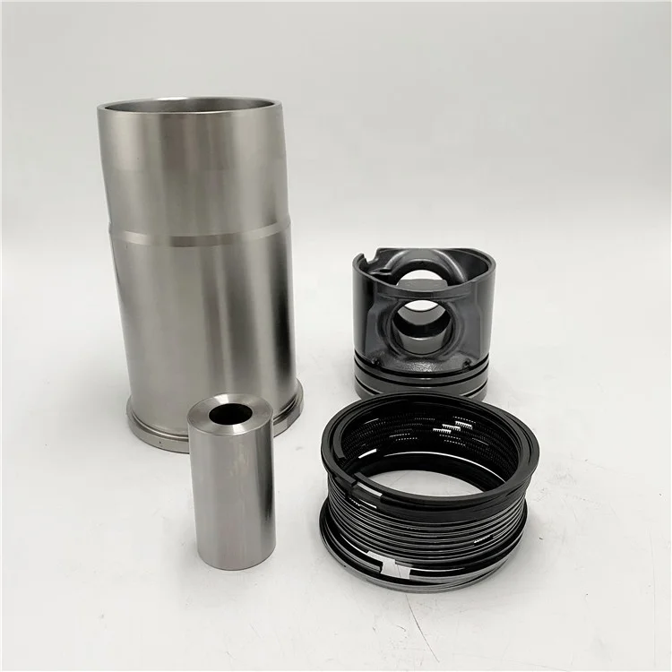 For Cummins Truck Diesel Engine Parts 114mm 6CT Liner Kit 3919564 Cylinder Liner 3948095 Piston 3802429 Piston Ring