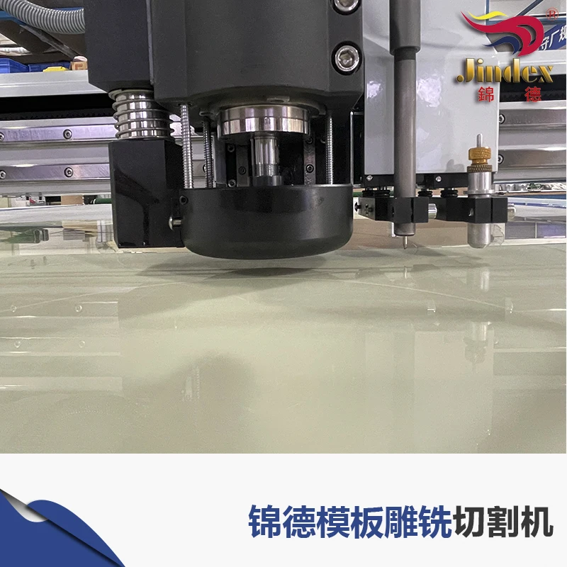 Jindex Flatbed Router Cutting Machine Template Cutter Plastic Board PVC Acrylic Milling Engraving Machine