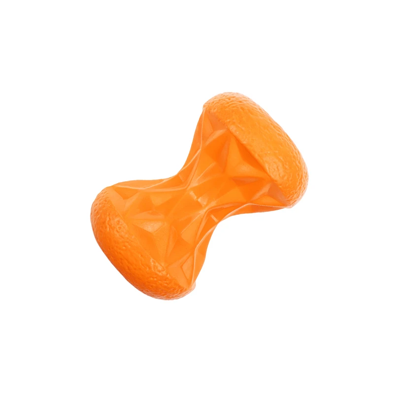 Durable Indestructible Eco-Friendly Rubber Hourglass Chew Toy Interactive Fod Pet Toys for Dogs Leaky Feature
