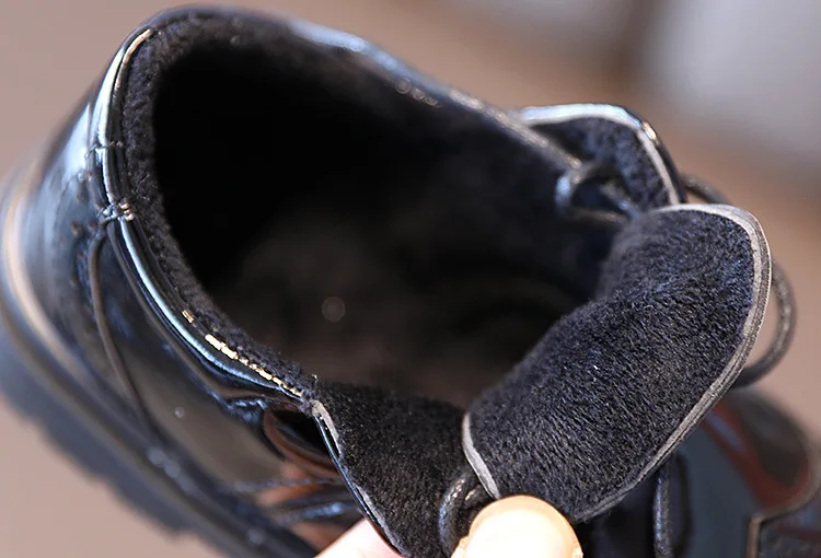 British style warm soft soled winter 2020 designer running kids children's dress shoes