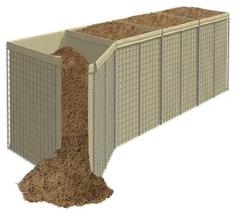 2m * 1m * 1m Shelter Explosion proof Cage Explosion proof Cage Hesco Barriers Defense Explosion proof Sand Wall Barrier