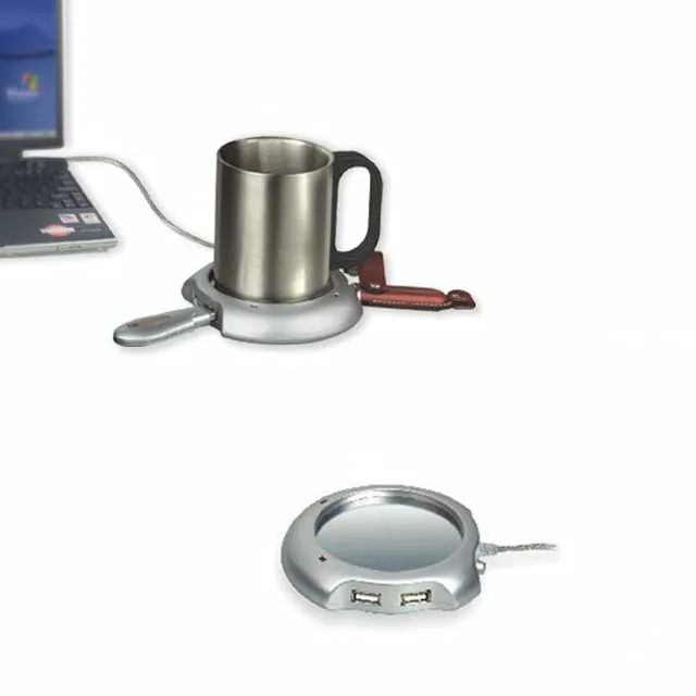USB Coffee Mug Cup Warmer  Portable, Heat Resistant Design for Business  Gifts | Keeps Your Coffee Warm, CE Certified