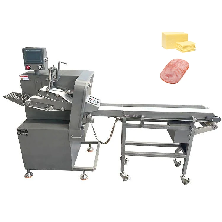 Industrielle Käse-schneidemaschine Schinken-wurst-schneidemaschine Frisches Schweinefleisch-schneidemaschine