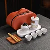 Classic-elegance oval bag-white