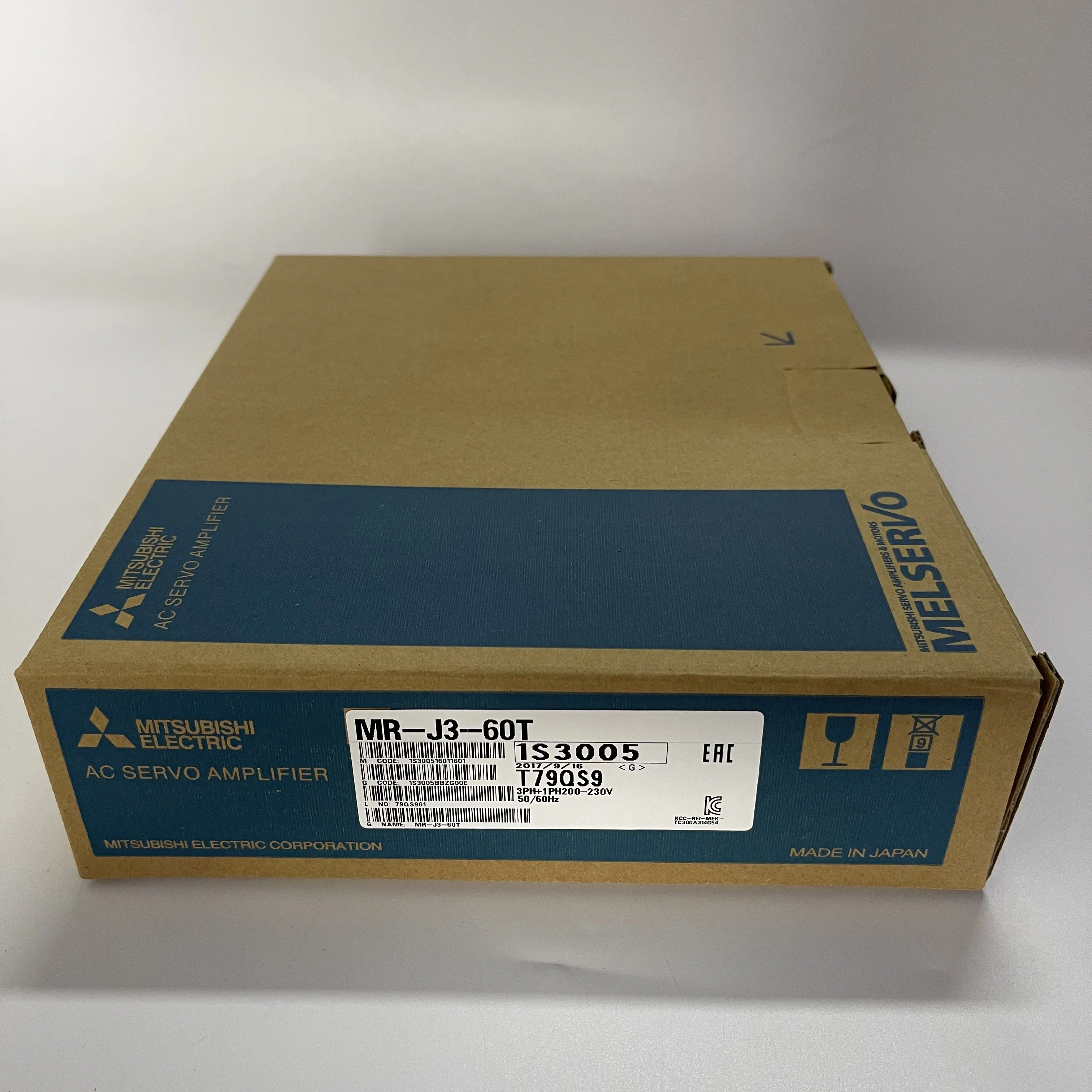 Mitsubishi AC Servo Amplifier MR-J3-60T