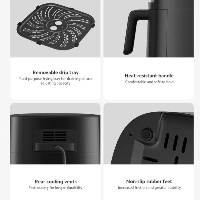 Global Xiaomi Mi Smart Air Fryer 6l Home Multifunctional French Fries