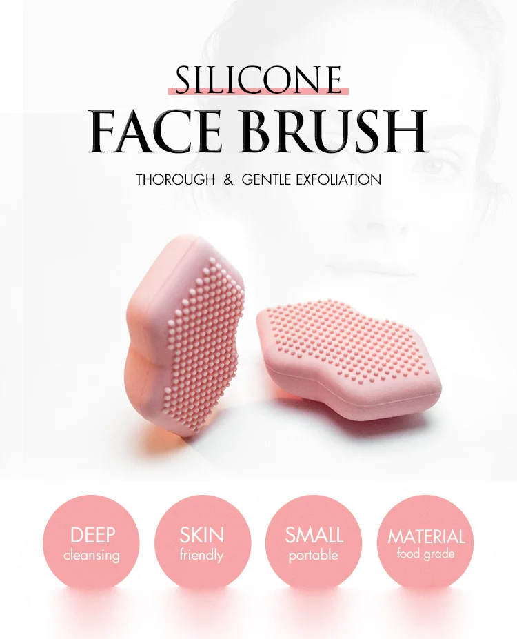 Odm Custom Cute Silicone Face Exfoliating Lip Scrub Brush Lip Exfoliating Scrubber Silicone