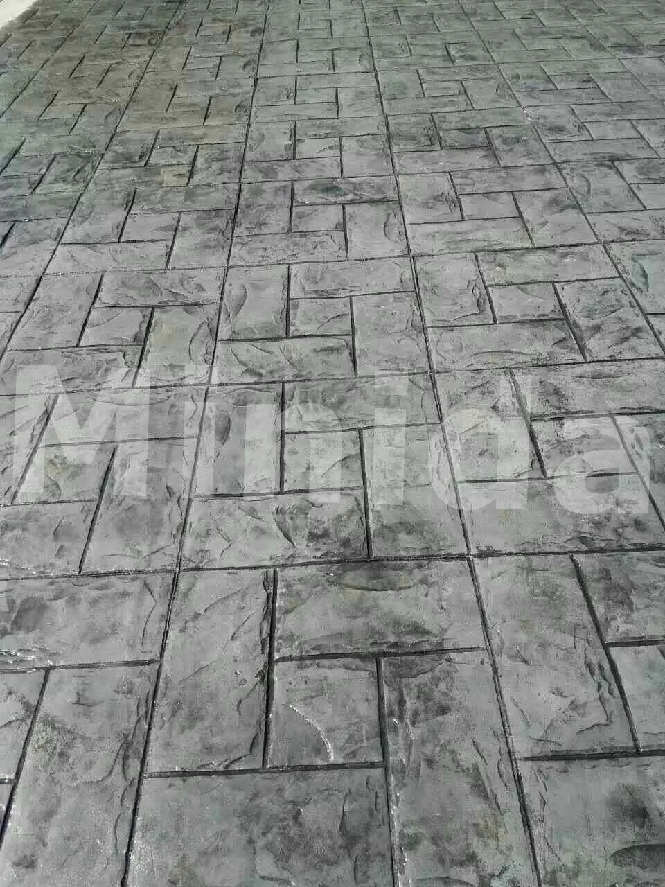 Rubber Stone Patterns Stamping Concrete Molds Stamped Floppy Mats Buy