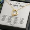 Collana (Oro) + Confezione Regalo con Biglietto