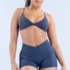 Reggiseno grigio scuro+pantaloncini