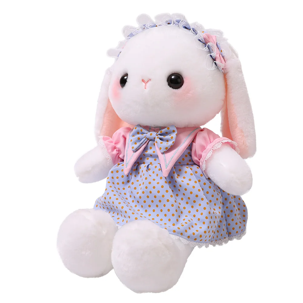 Lovely Korean Kawaii Customize Kids Plush Rabbit Toys Wholesale