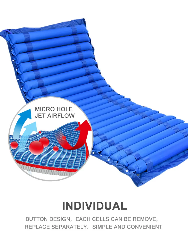 Ripple Tubular Air Mattress with Toilet Hole for Hospitals - Anti ...