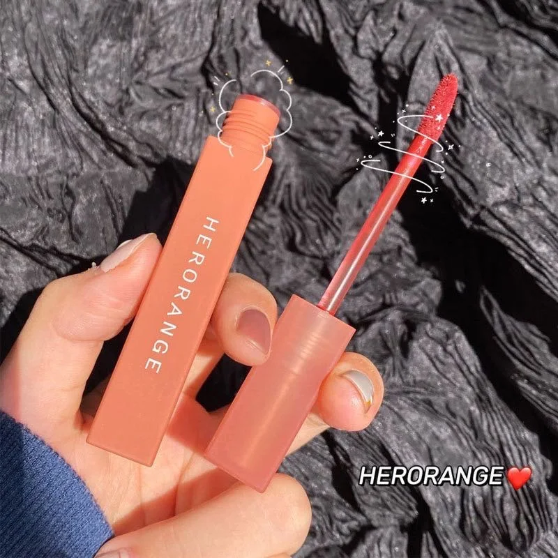 Herorangeリップグレイズ長持ちするリップグロスリップ
