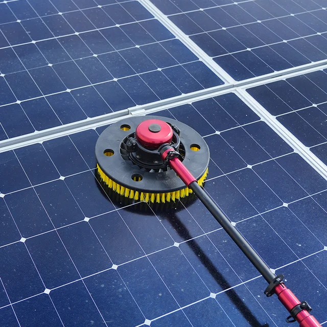 Factory Outlet 3.6m Solar Panel Cleaning Brush Handheld Cleaning Solar Panel Automatic Cleaning Robot