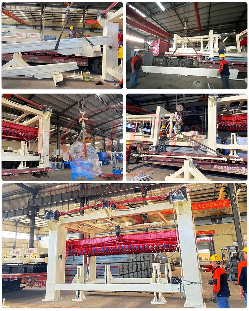 Alc Machine Autoclaved Concrete Blocks Machine ALC Wall Panel Equipment AAC Block ...