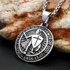 Steel-colored pendant