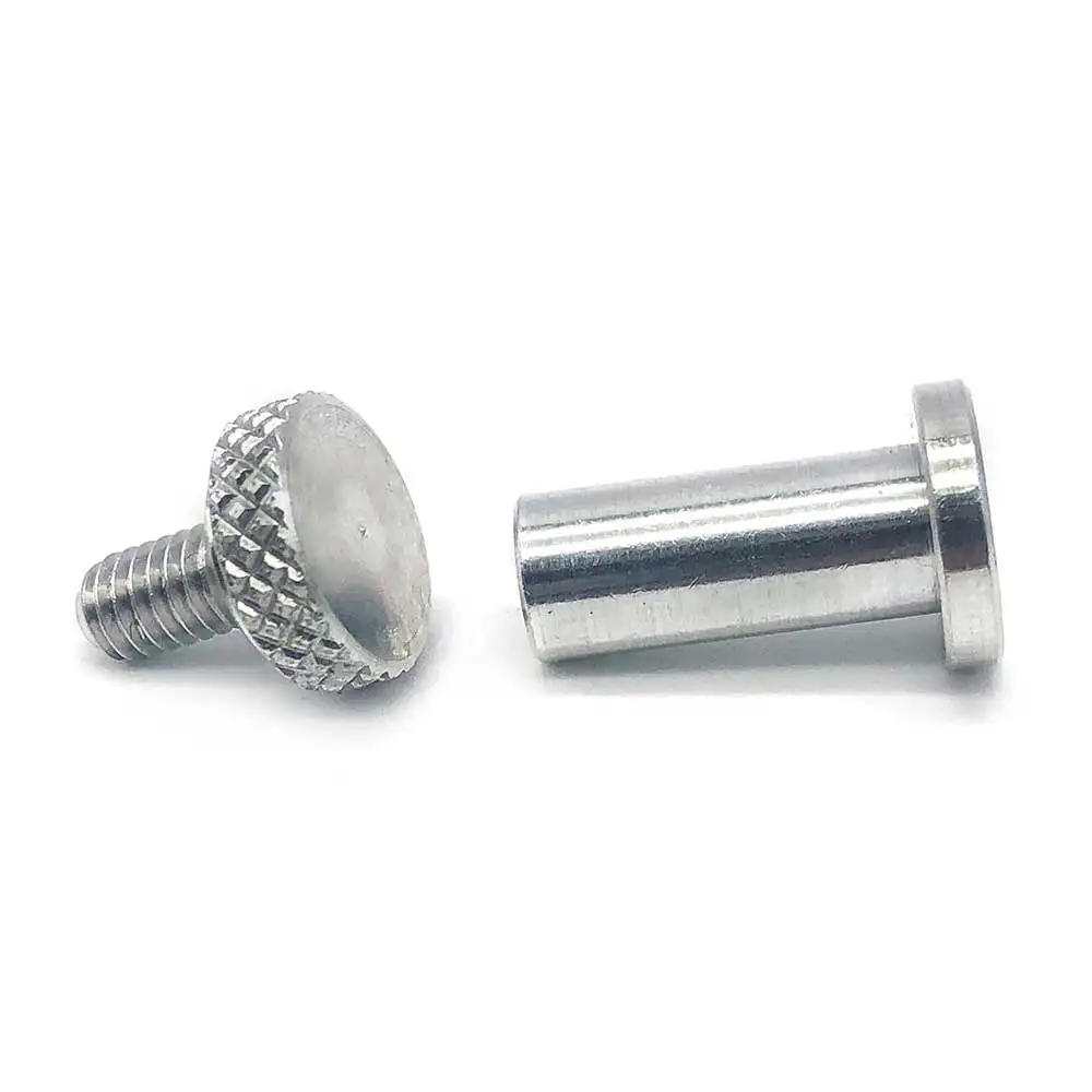 Chicago Screws For Leather 6mm 8mm 9mm 10mm Silver Gold Brass Black