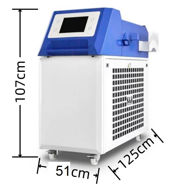 3000w Laser Welding Cutting Machine with Auto Double Wire Feeder for Welding Aluminum Stainless Steel Metal