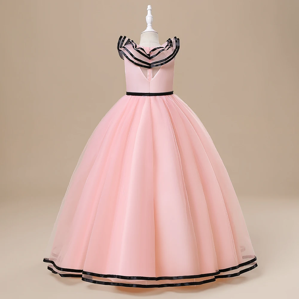 formal dress for 13 year old girl Long up Baby Party Princess Birthday Lace Dresses Color_Off White