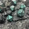สีดำนิกเกิลสีฟ้าสีสันสดใส