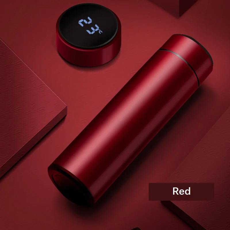 
Doyoung Высококачественная умная вакуумная чайная чашка из нержавеющей стали бутылка для воды с индикатором температуры для делового подарка 