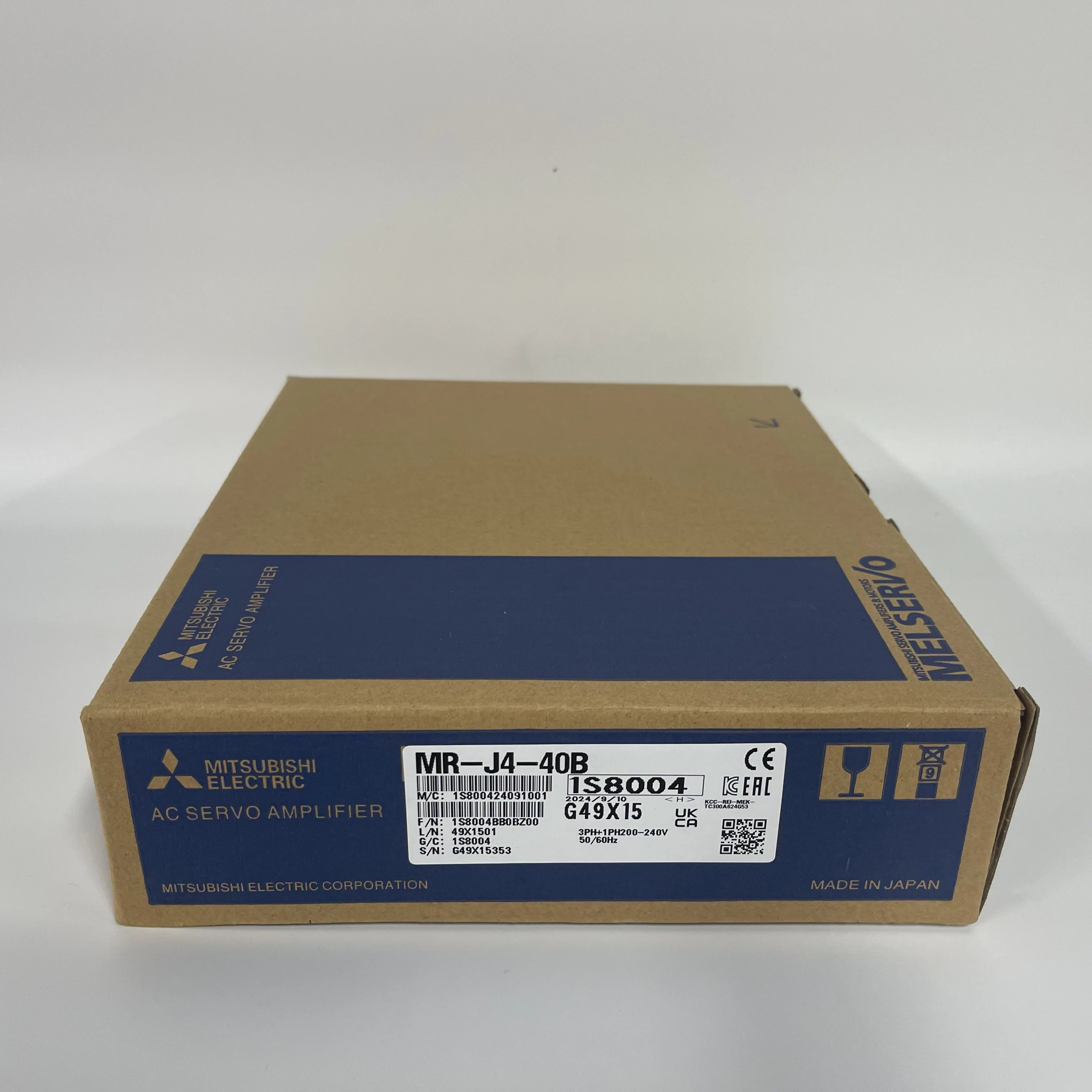 MITSUBISHI AC Servo Amplifier MR-J4-40B MITSUBISHI AC Servo Amplifier MR-J4-40B