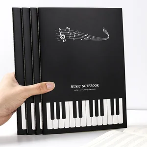 Professional Staff Book A3 Size 16K Music Book Paper Cover Piano Sheet Student Music Theory Knowledge Practice Book