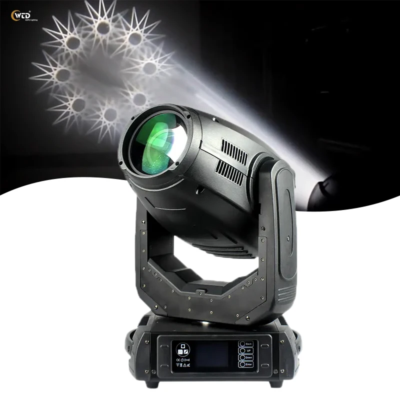 AOPU 280W 10r 3 in 1 Sharpy Gobo Beam Moving Head Light Pattern Stage Light for DJ Disco Nightclub