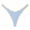 Bas de bikini à cordes en V