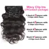 Clip Hair body wave