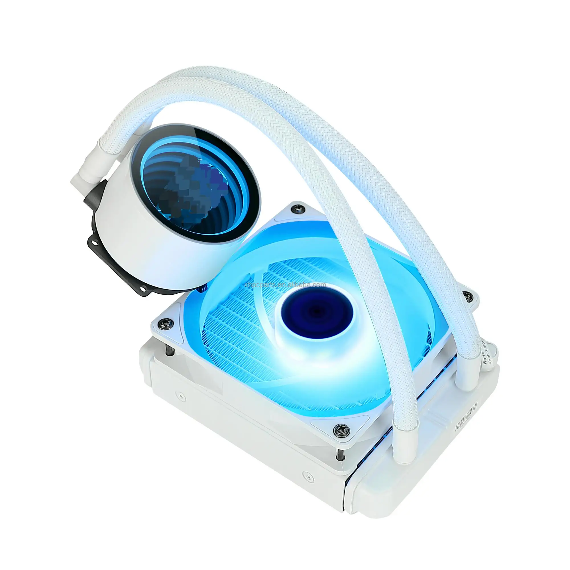 1700 2011 Cpu Water Cooler Liquid Cooler Rgb /argb Fans White Coolers
