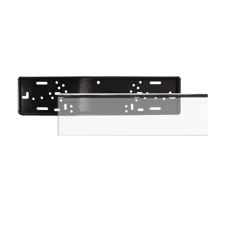 EU Size 520*110mm Remote Control Colorful License Plate Frame Dazzling Colorful License Plate Frame Nano License Plate