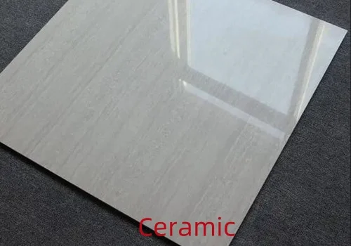 Porcelain tile - dense glazed ceramic material